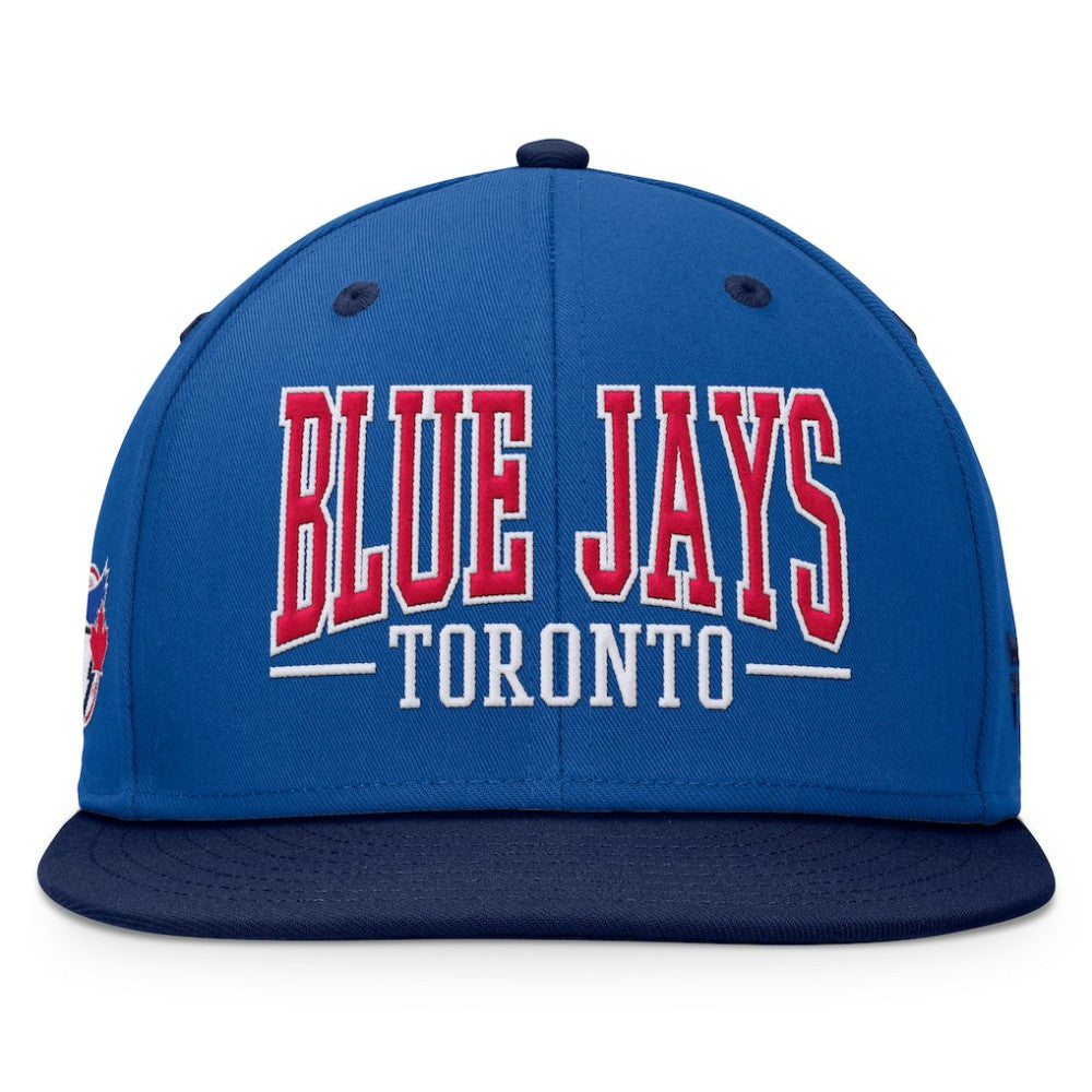 Toronto Blue Jays Fanatics Fundamental Bold Snapback Hat - Royal/Navy Hats