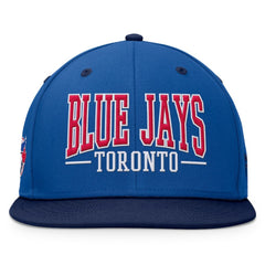 Toronto Blue Jays Fanatics Fundamental Bold Snapback Hat - Royal/Navy Hats