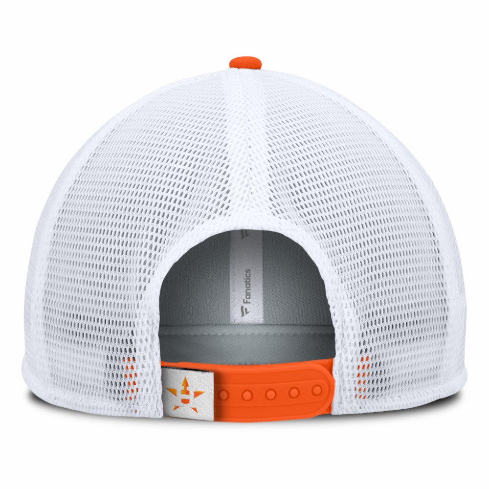Houston Astros Fanatics Fundamental Foam Front Snapback Hat - Navy/White Hats