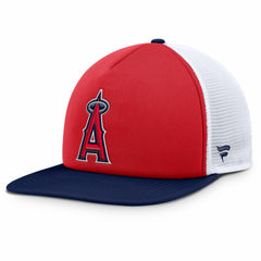 Los Angeles Angels Fanatics Fundamental Foam Front Snapback Hat - Red/White Hats