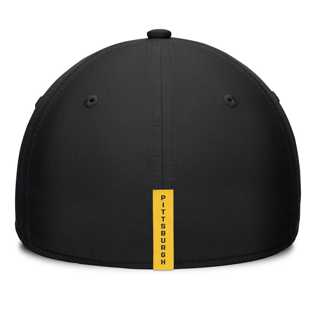 Pittsburgh Pirates Fanatics Fundamental Tag Flex Hat - Black Hats