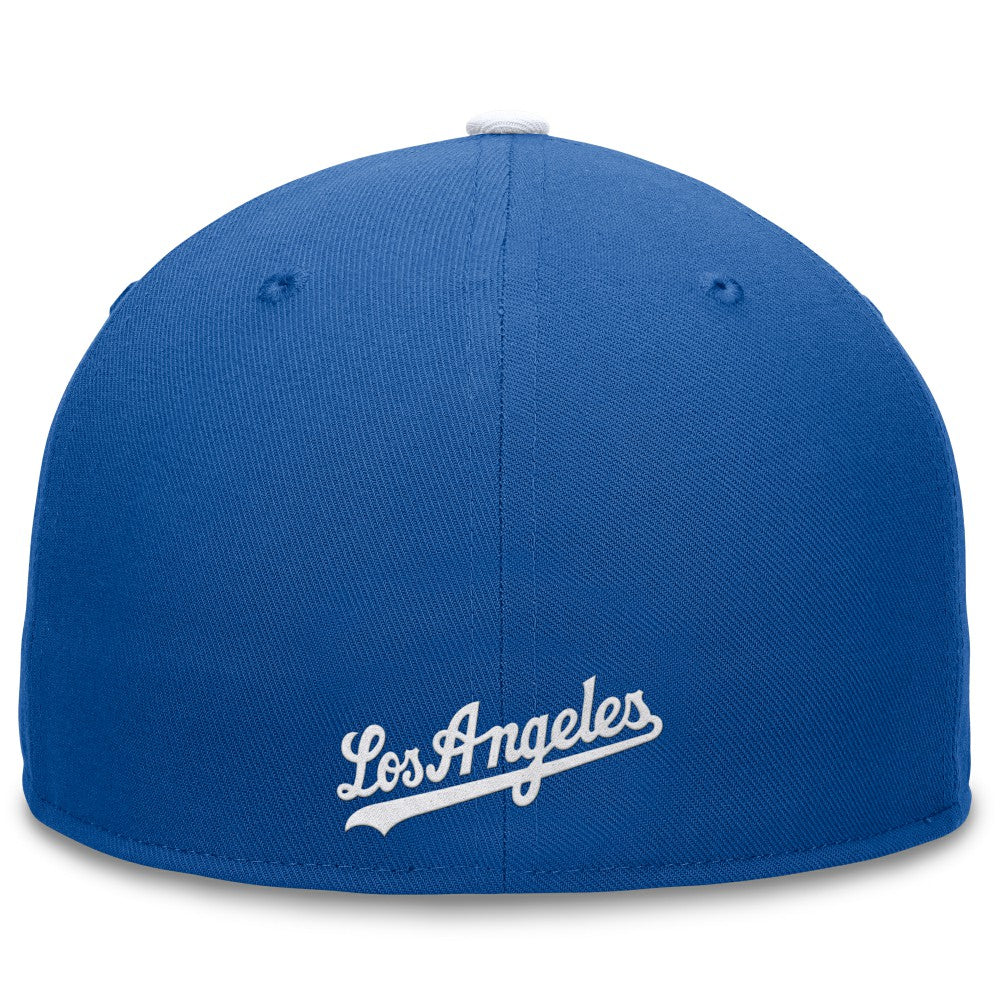 Los Angeles Dodgers Fanatics Fundamental Tri-Script Fitted Hat - Royal Hats