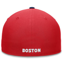 Boston Red Sox Fanatics Fundamental Two-Tone Fitted Hat - Red Hats