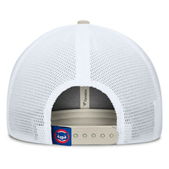 Chicago Cubs Fanatics Heritage Light Khaki A-Frame Adjustable Hat - Khaki Hats