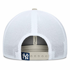 New York Yankees Fanatics Heritage Light Khaki A-Frame Adjustable Hat - Khaki Hats
