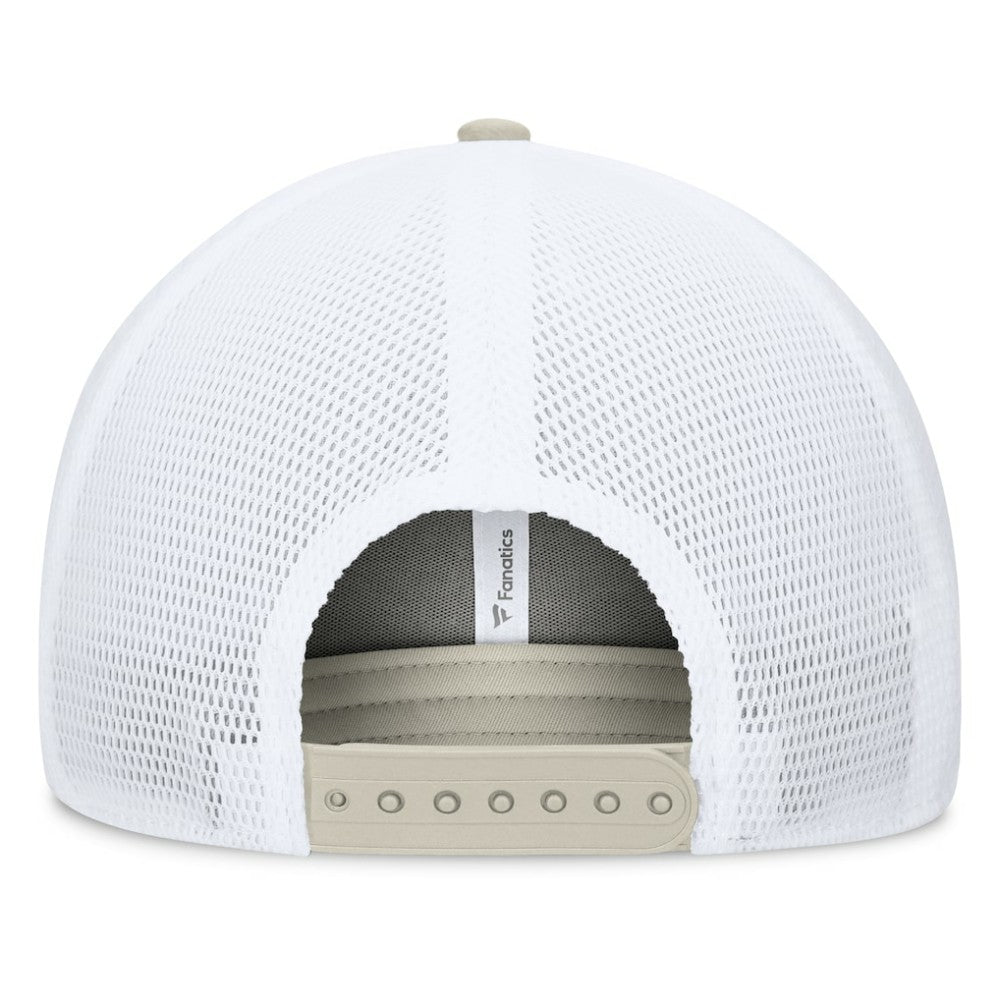 San Francisco Giants Fanatics A-Frame Trucker Adjustable Hat - Stone Hats
