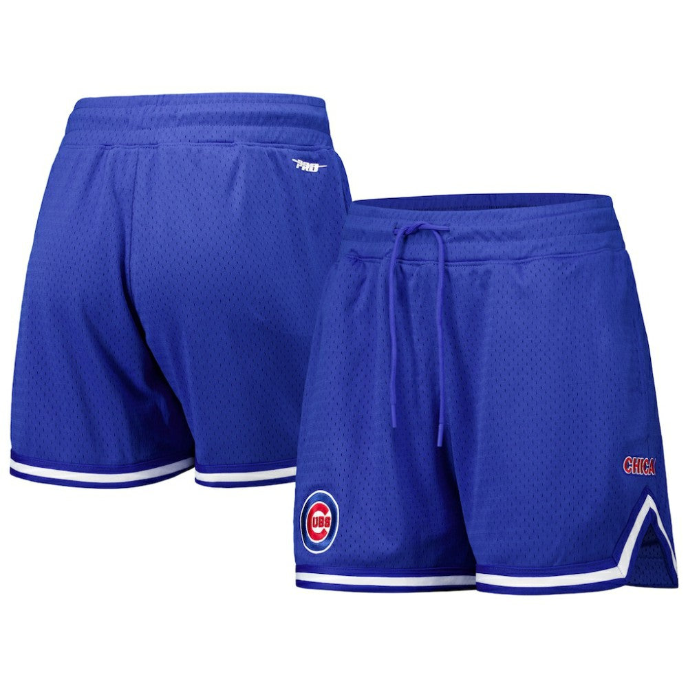 Chicago Cubs Pro Standard Women's Classic Mesh Shorts - Royal Shorts