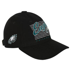 Philadelphia Eagles Youth Retro Wooly Adjustable Hat - Black Hats