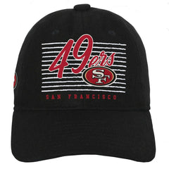 San Francisco 49ers Youth Retro Wooly Adjustable Hat - Black Hats