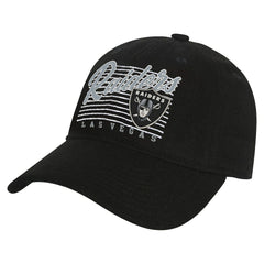 Las Vegas Raiders Youth Retro Wooly Adjustable Hat - Black Hats