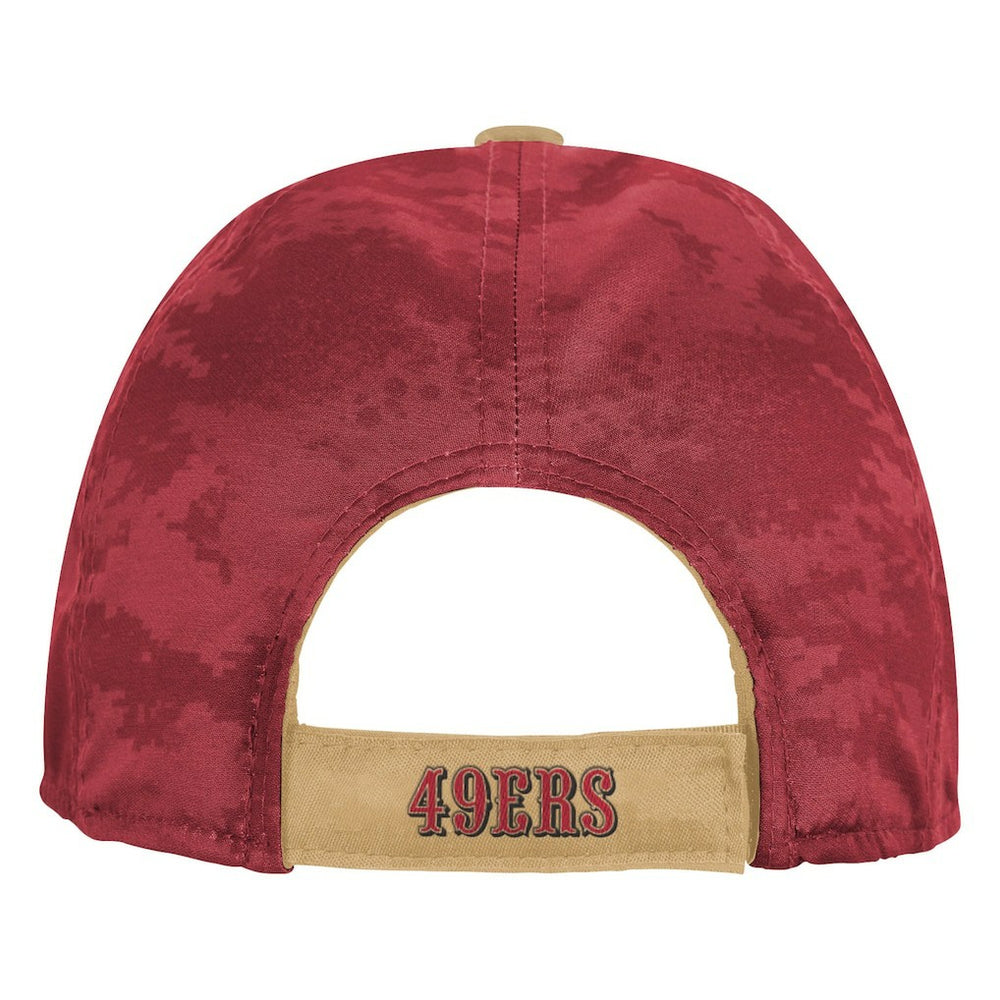 San Francisco 49ers Youth Combine Two-Tone Adjustable Hat - Gold/Scarlet Hats