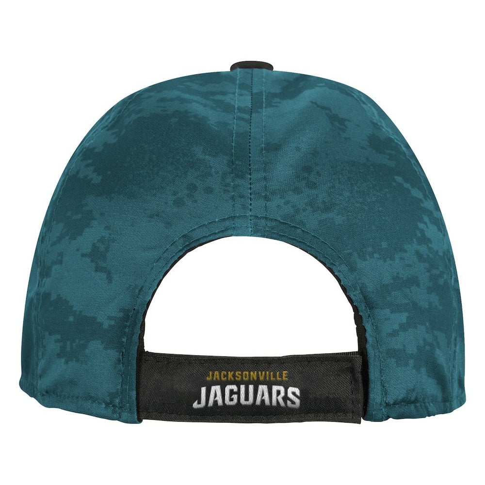 Jacksonville Jaguars Youth Combine Two-Tone Adjustable Hat - Black/Teal Hats