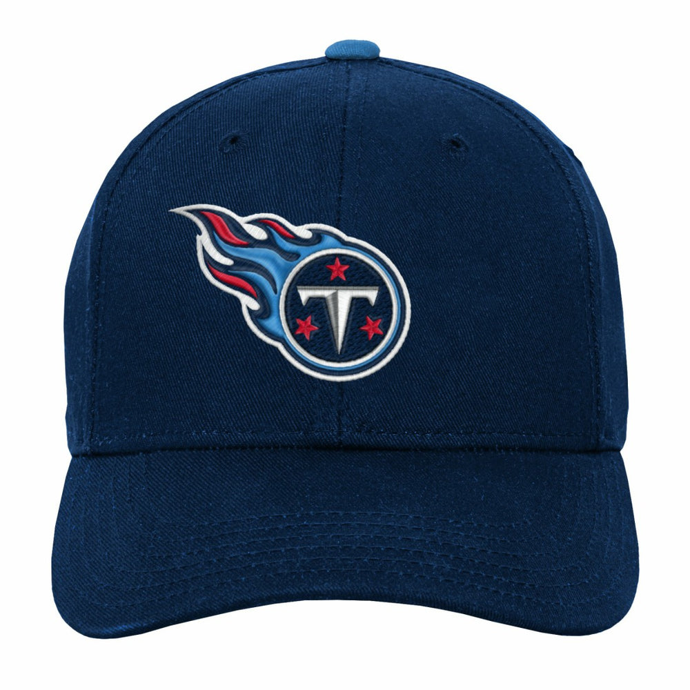 Tennessee Titans Youth Team Pre-Curved Adjustable Hat - Navy Hats