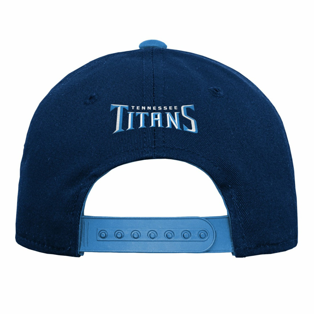 Tennessee Titans Youth Team Pre-Curved Adjustable Hat - Navy Hats