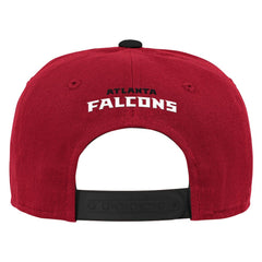 Atlanta Falcons Youth Team Pre-Curved Adjustable Hat - Red Hats