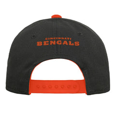 Cincinnati Bengals Youth Team Pre-Curved Adjustable Hat - Black Hats