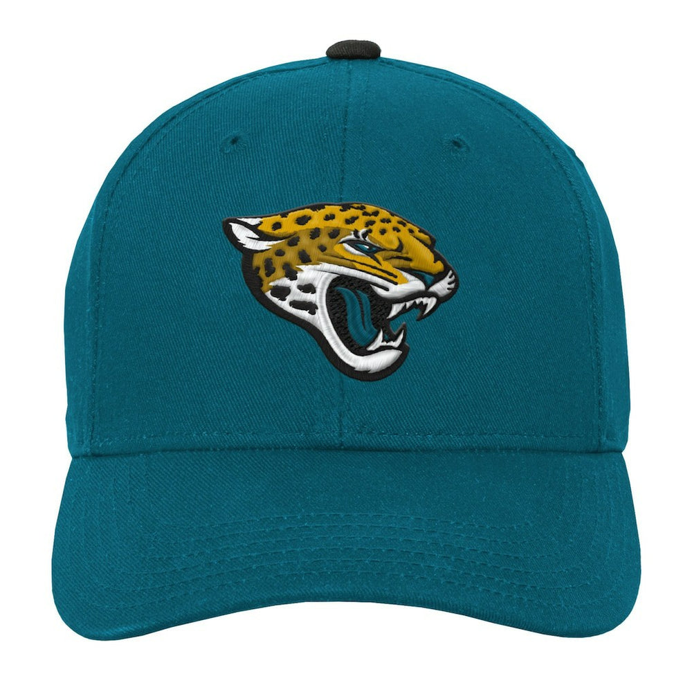 Jacksonville Jaguars Youth Team Pre-Curved Adjustable Hat - Teal Hats