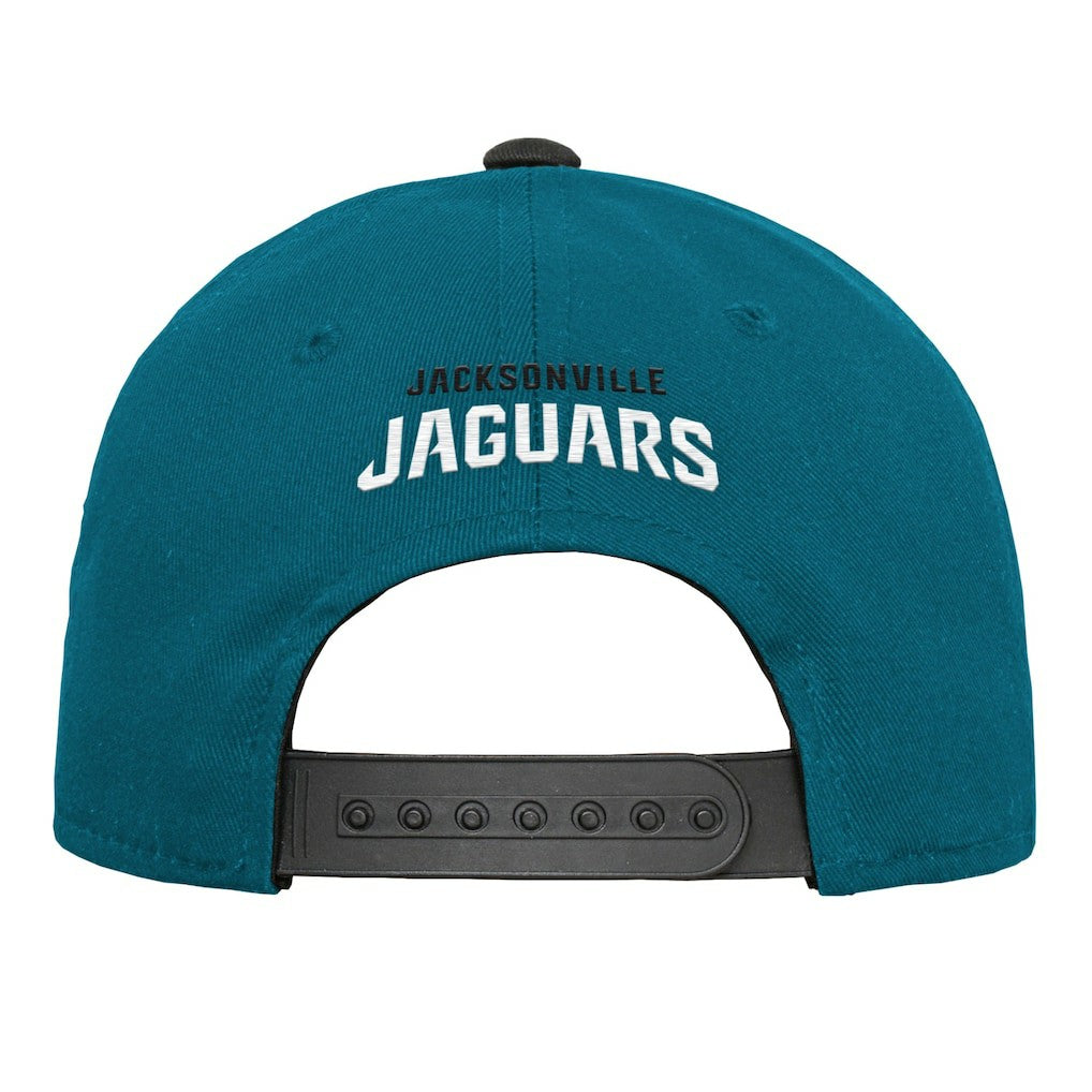 Jacksonville Jaguars Youth Team Pre-Curved Adjustable Hat - Teal Hats