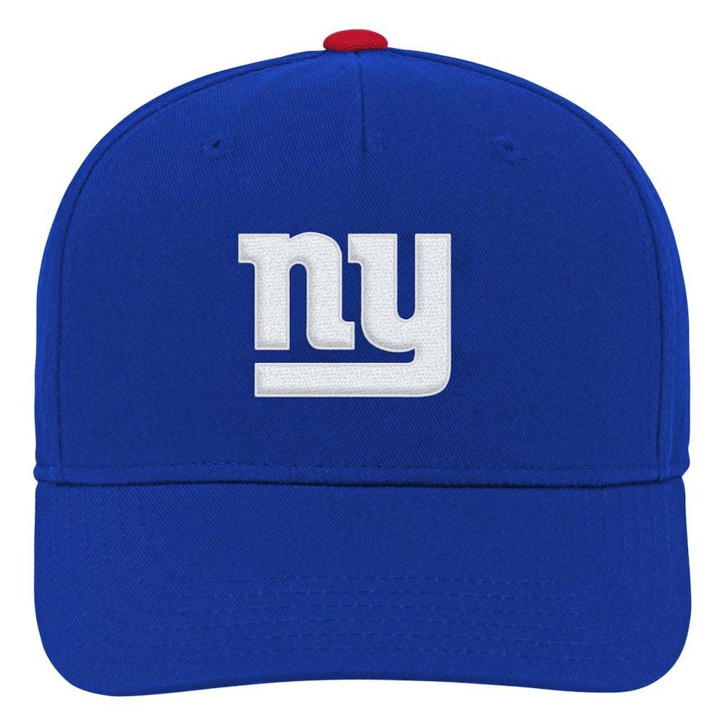 New York Giants Youth Team Pre-Curved Adjustable Hat - Royal Hats