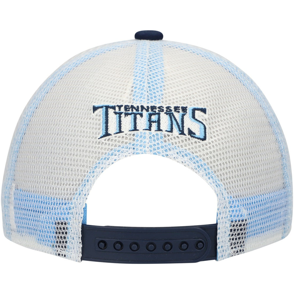 Tennessee Titans Youth Core Lockup Trucker Adjustable Hat - Navy Hats