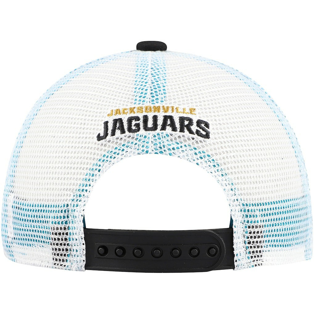 Jacksonville Jaguars Preschool Core Lockup Trucker Adjustable hat - Black Hats