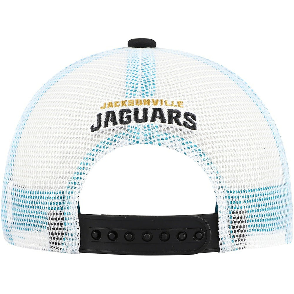 Jacksonville Jaguars Preschool Core Lockup Trucker Adjustable hat - Black Hats