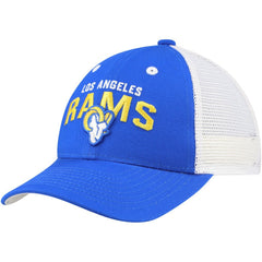 Los Angeles Rams Preschool Core Lockup Trucker Adjustable hat - Royal Hats