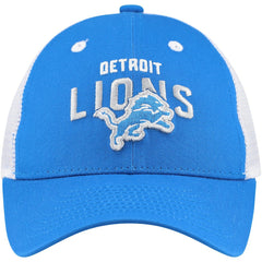 Detroit Lions Preschool Core Lockup Trucker Adjustable hat - Blue Hats