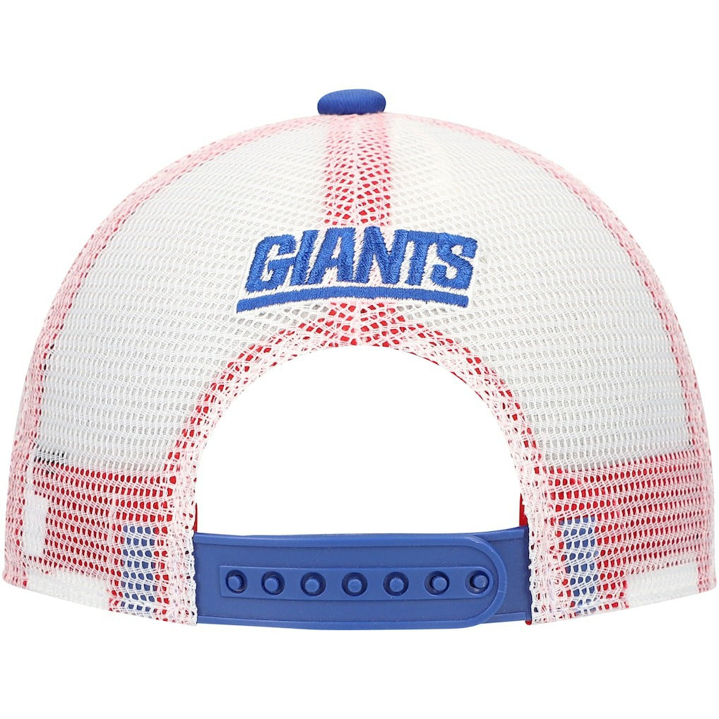New York Giants Preschool Core Lockup Trucker Adjustable hat - Royal Hats