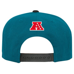Jacksonville Jaguars Preschool Lock Up Snapback Hat - Teal/Black Hats