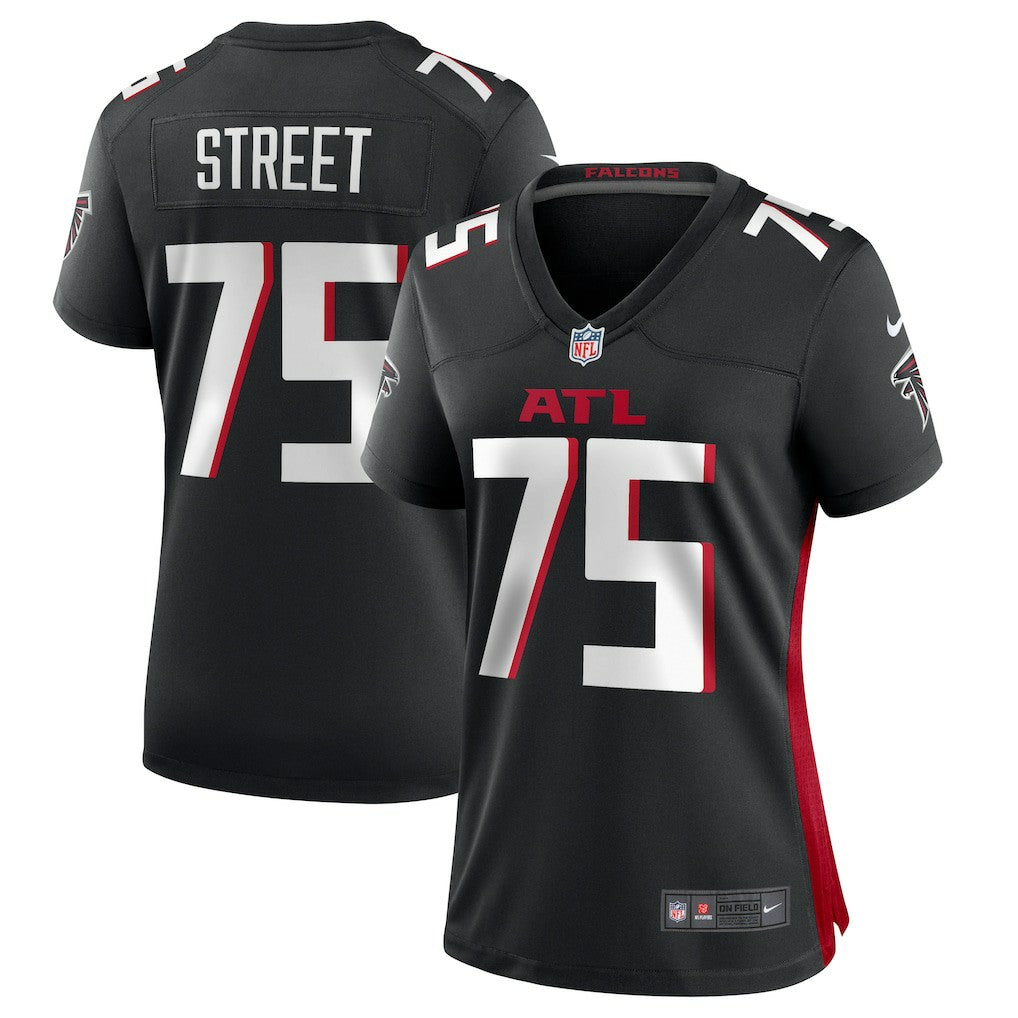 Kentavius Street Atlanta Falcons Women's Game Jersey - Black Jerseys