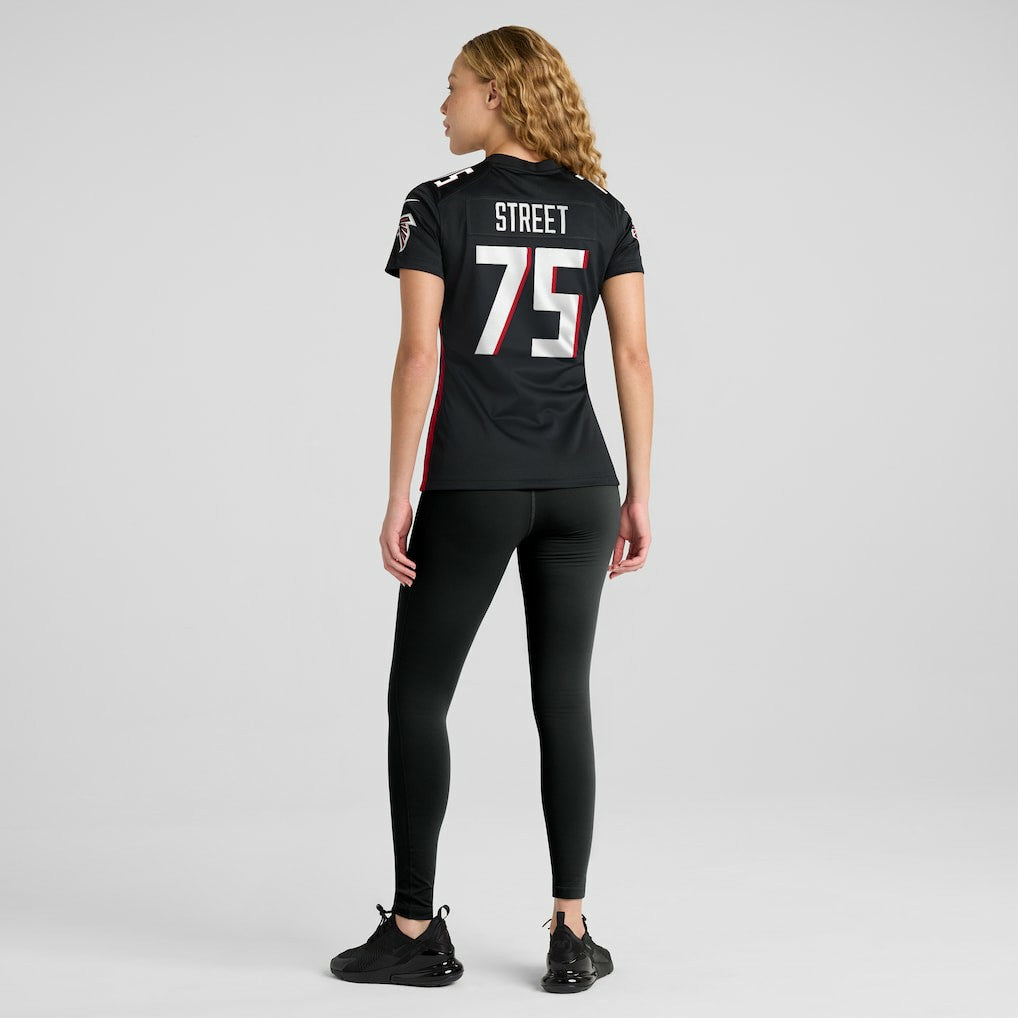 Kentavius Street Atlanta Falcons Women's Game Jersey - Black Jerseys