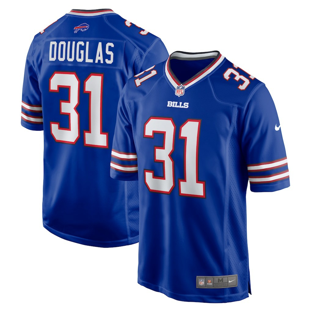 Rasul Douglas Buffalo Bills Game Jersey - Royal Jerseys