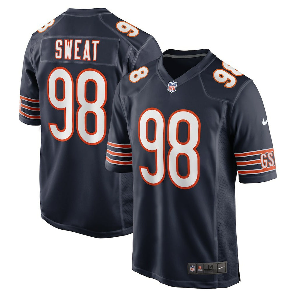 Montez Sweat Chicago Bears Game Jersey - Navy Jerseys
