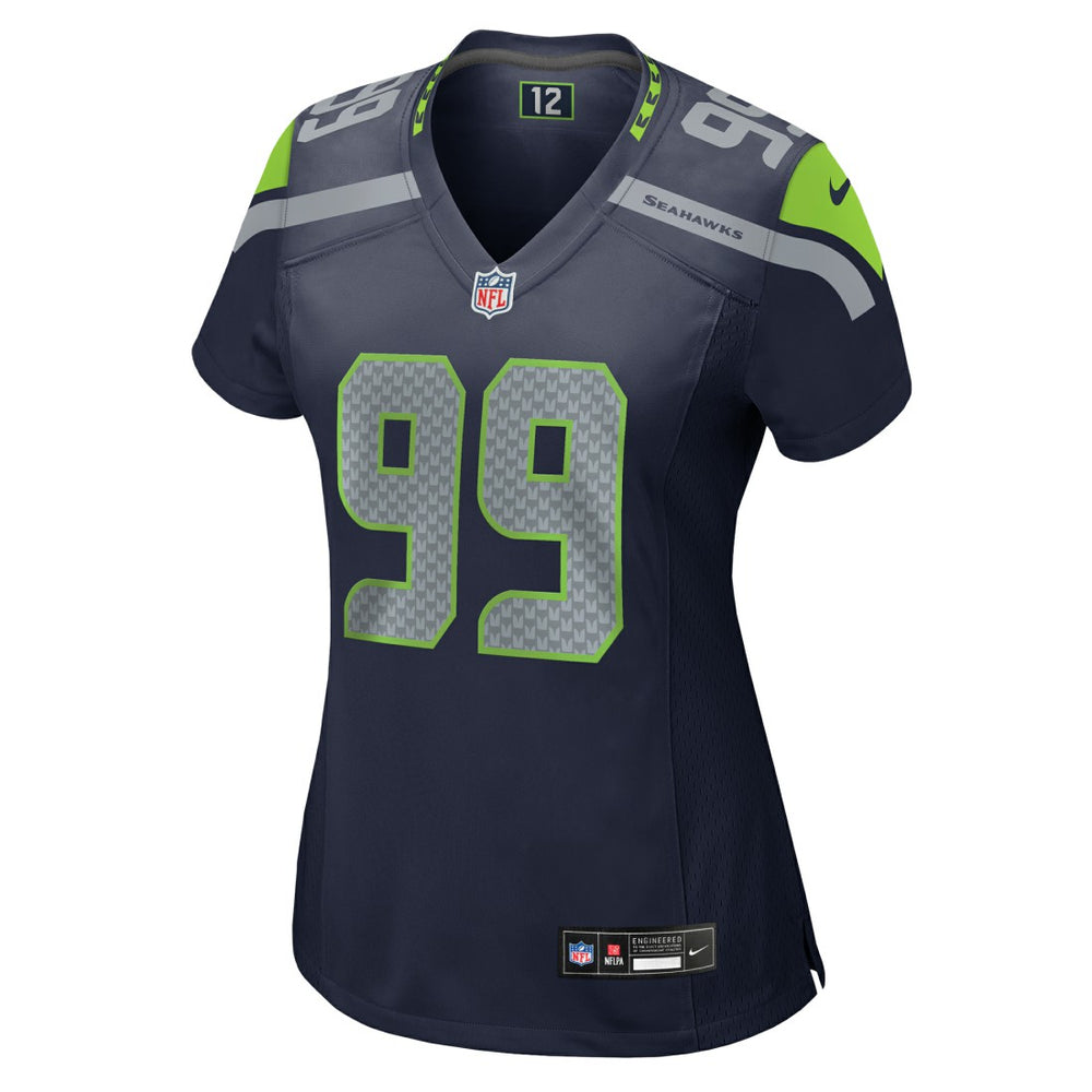 Leonard Williams Seattle Seahawks Women's Team Game Jersey - College College Navy Jerseys