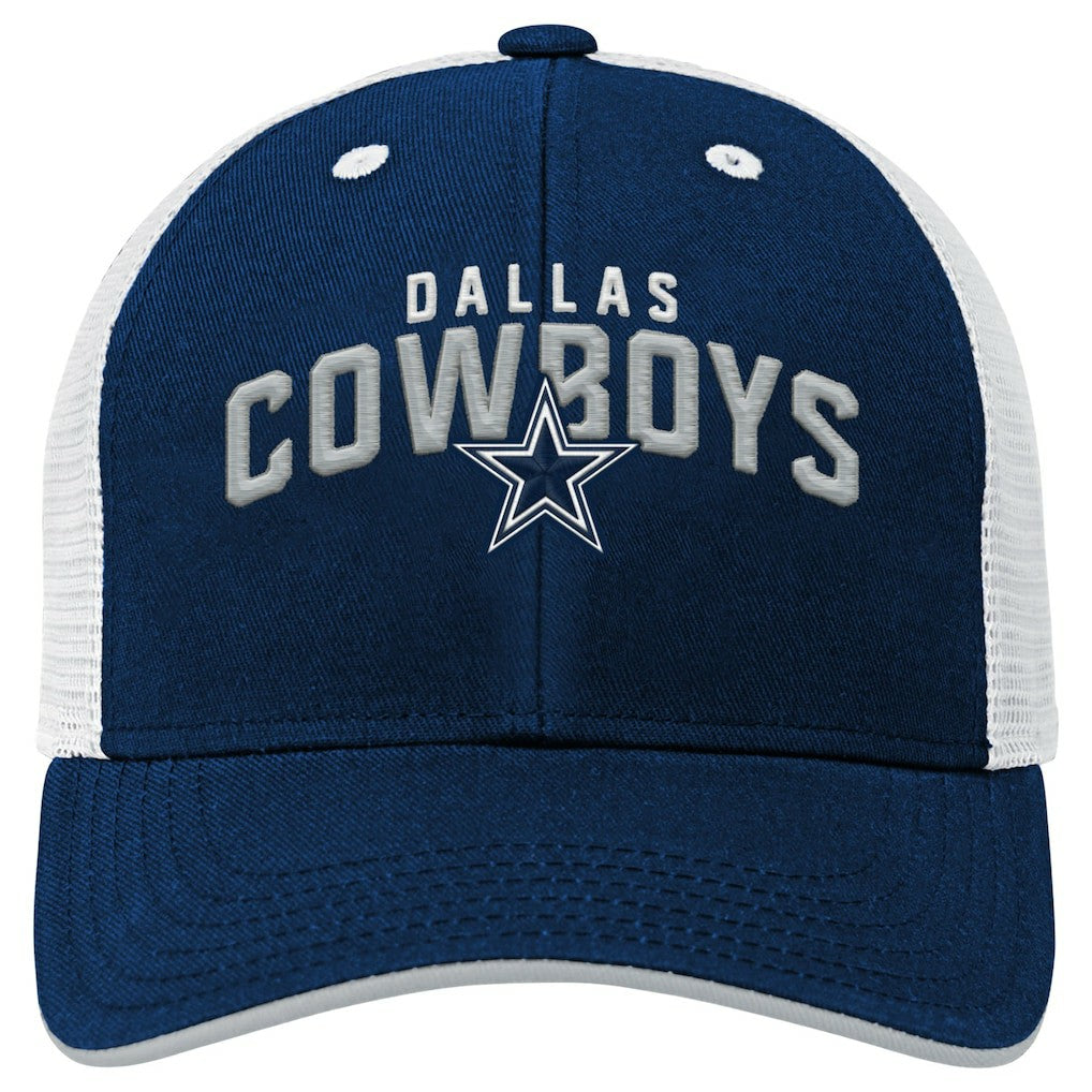 Dallas Cowboys Outerstuff Preschool Core Lockup Trucker Adjustable hat - Navy Hats