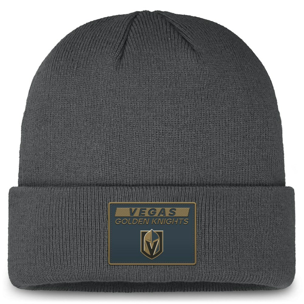 Vegas Golden Knights Fanatics Authentic Pro Cuffed Knit Hat - Gray | US 200897469