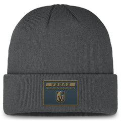 Vegas Golden Knights Fanatics Authentic Pro Cuffed Knit Hat - Gray | US 200897469