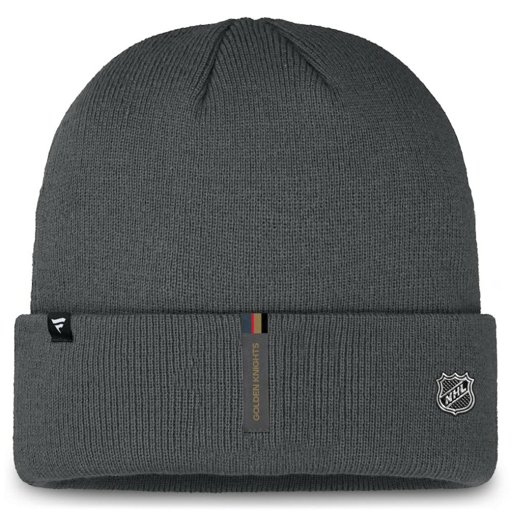 Vegas Golden Knights Fanatics Authentic Pro Cuffed Knit Hat - Gray | US 200897469