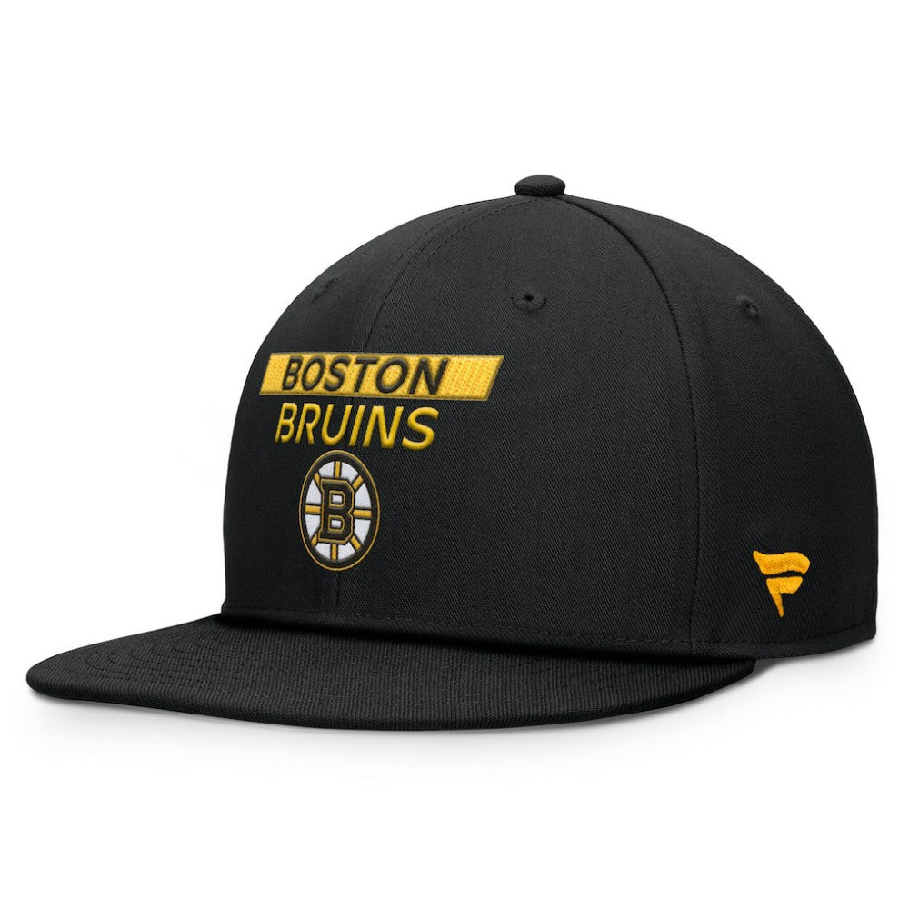 Boston Bruins Fanatics Authentic Pro Prime Snapback Hat - Black | US 200897488