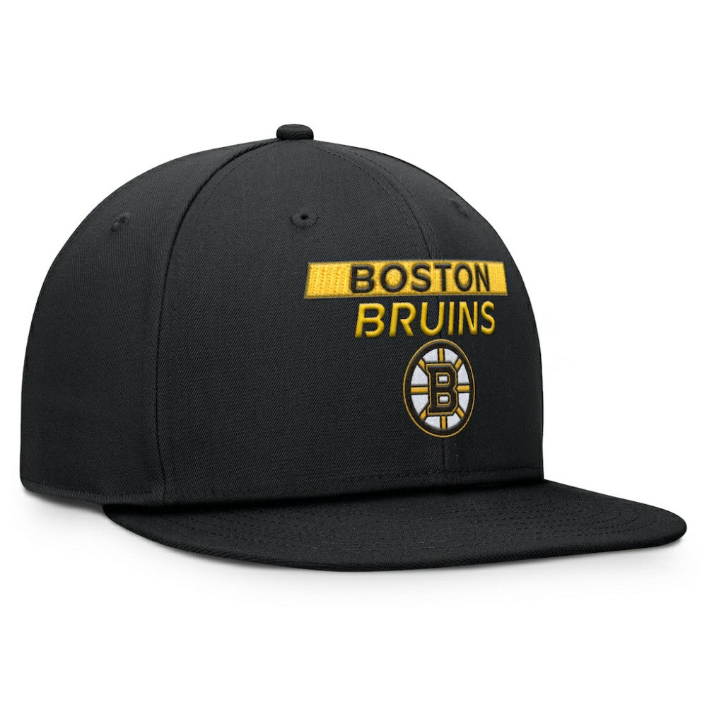 Boston Bruins Fanatics Authentic Pro Prime Snapback Hat - Black | US 200897488