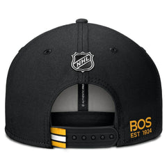 Boston Bruins Fanatics Authentic Pro Prime Snapback Hat - Black | US 200897488