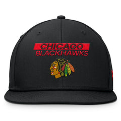 Chicago Blackhawks Fanatics Authentic Pro Prime Snapback Hat - Black | US 200897491
