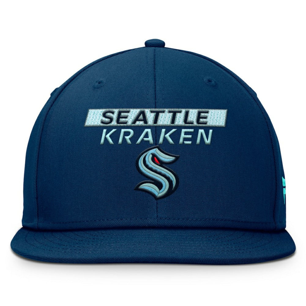 Seattle Kraken Fanatics Authentic Pro Prime Snapback Hat - Deep Sea Blue | US 200897498