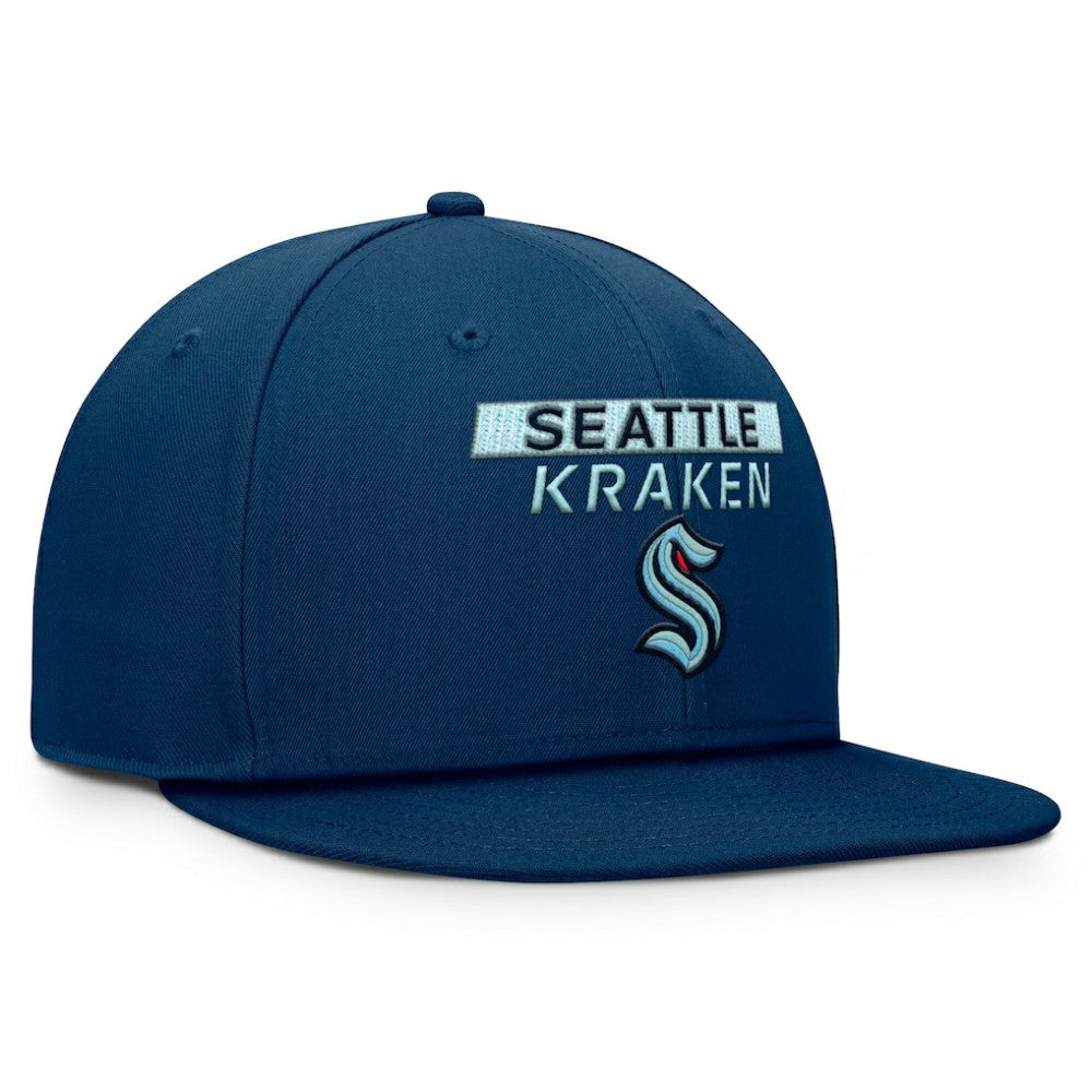 Seattle Kraken Fanatics Authentic Pro Prime Snapback Hat - Deep Sea Blue | US 200897498