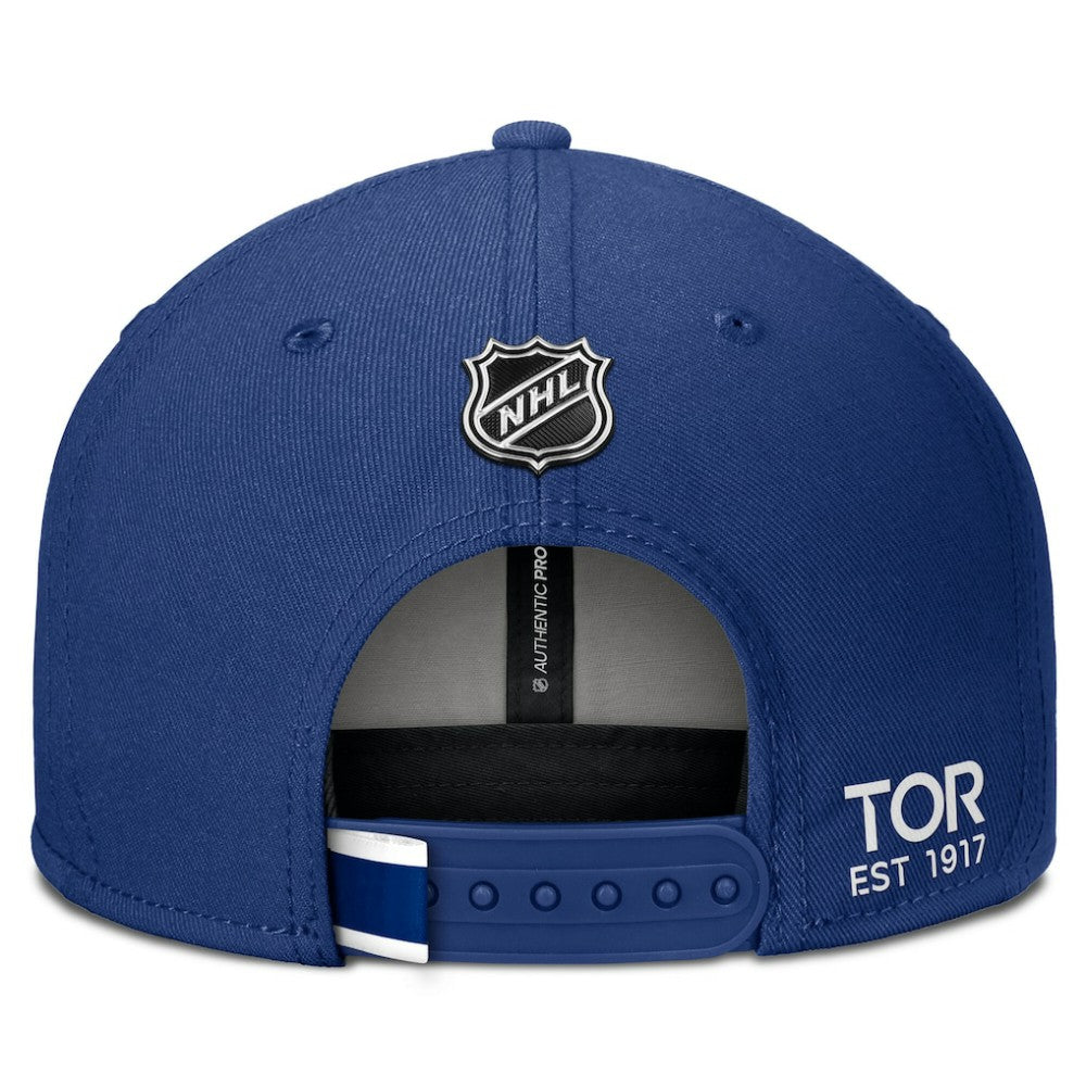 Toronto Maple Leafs Fanatics Authentic Pro Prime Snapback Hat - Blue | US 200897500