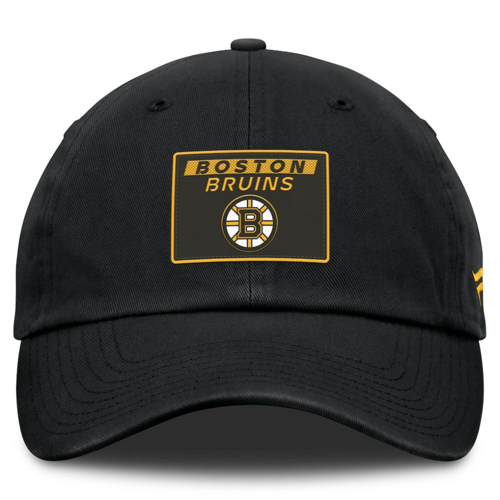 Boston Bruins Fanatics Authentic Pro Prime Adjustable Hat - Black | US 200897512