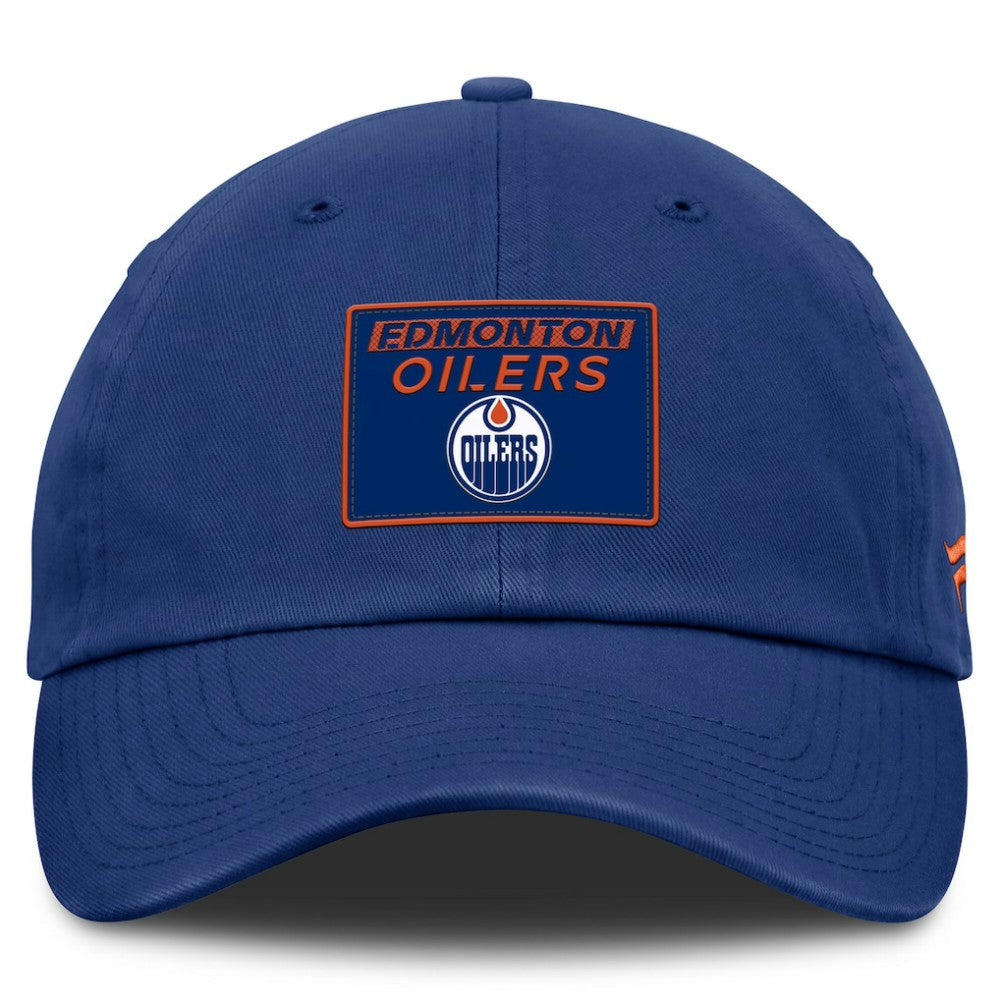 Edmonton Oilers Fanatics Authentic Pro Prime Adjustable Hat - Royal | US 200897515
