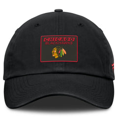 Chicago Blackhawks Fanatics Authentic Pro Prime Adjustable Hat - Black | US 200897521