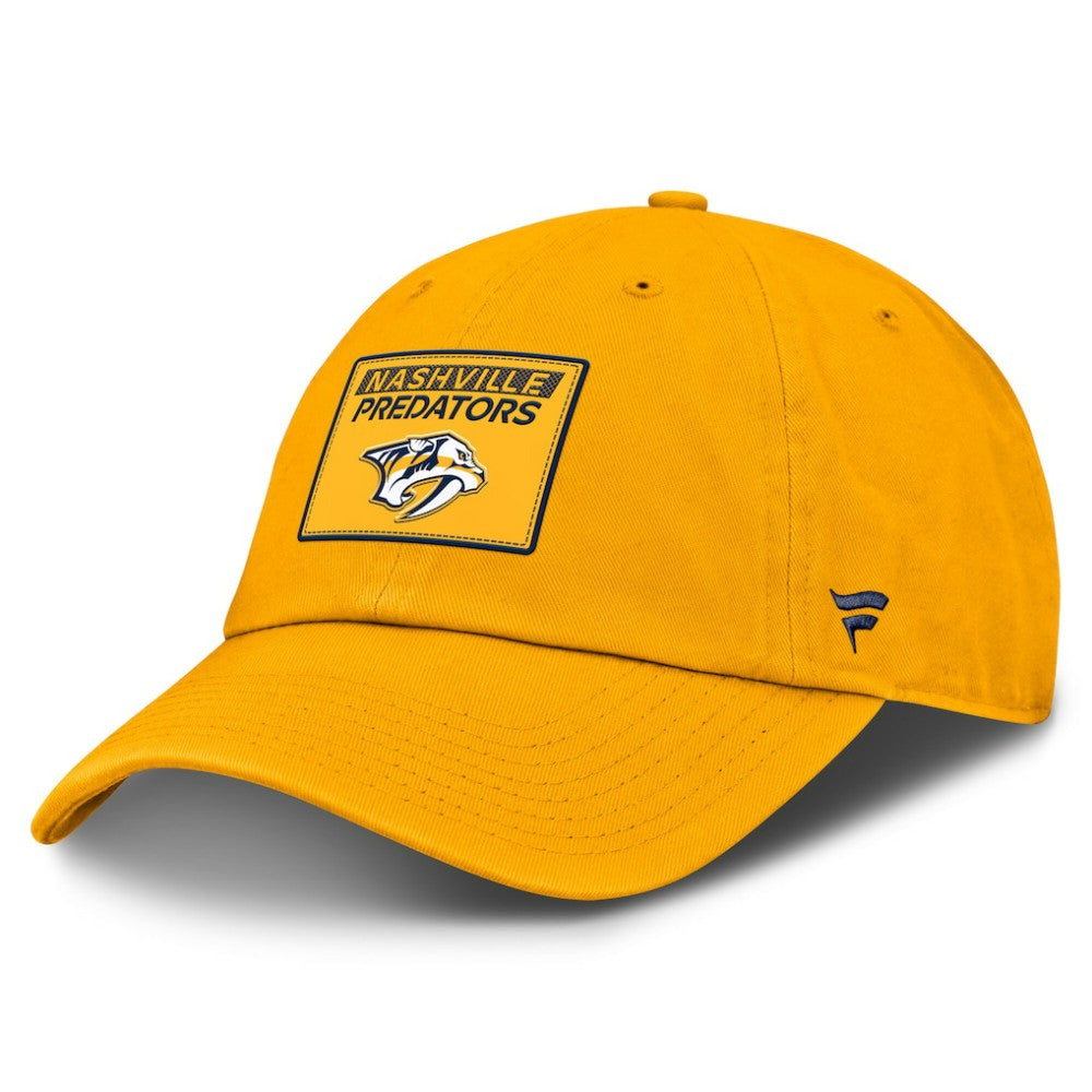Nashville Predators Fanatics Authentic Pro Prime Adjustable Hat - Gold | US 200897527